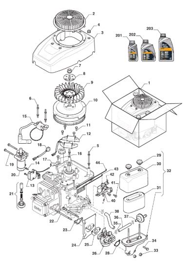 Picture of Motore - Ass. Avviatore, Serbatoio