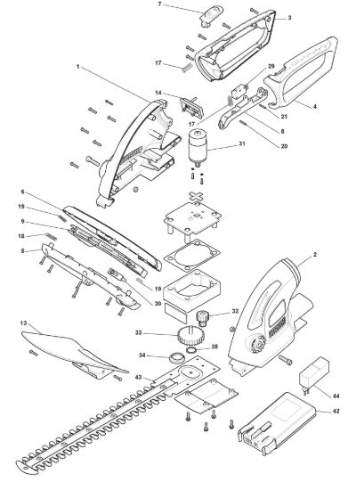 Picture of Tagliasiepi elettrico