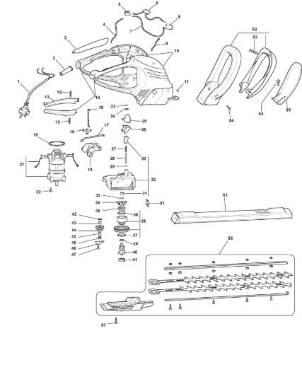 Picture of Tagliasiepi elettrico