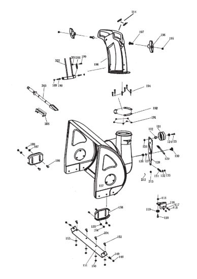 Picture of Housing, chute