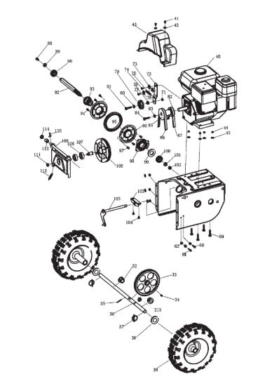 Picture of Engine, belts