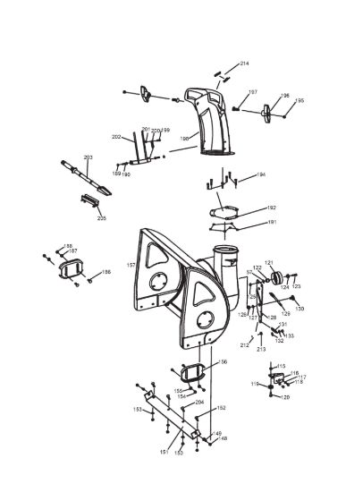 Picture of Housing, chute
