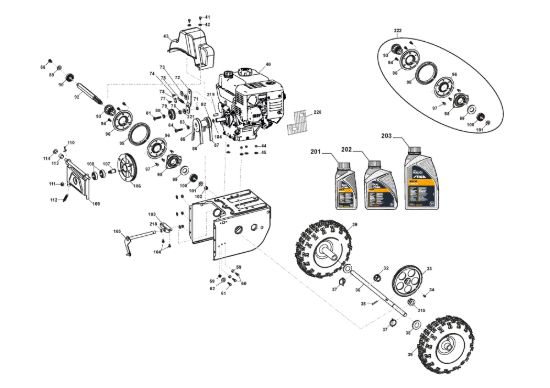 Picture of Engine, belts