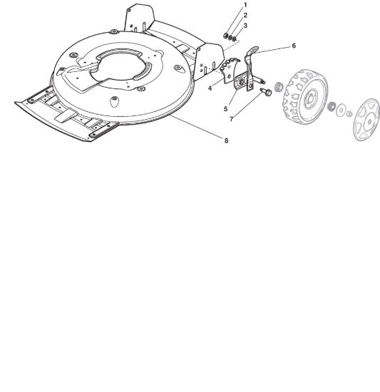 Picture of Chassis E Regolazione Altezza di Taglio