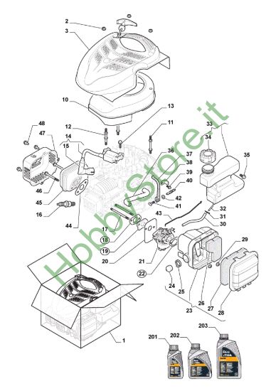 Picture of Motore - Loncin WBE 140