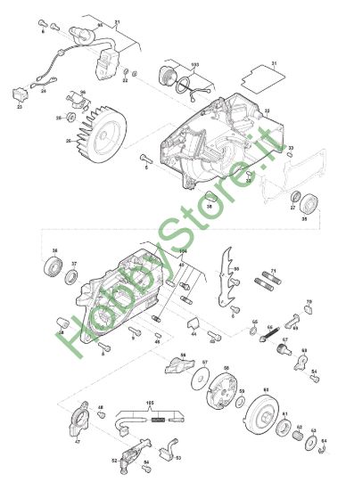Picture of Motore - Frizione, Volano Motore