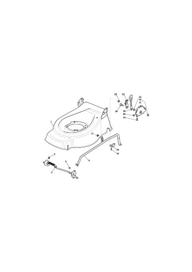 Picture of Chassis E Regolazione Altezza di Taglio