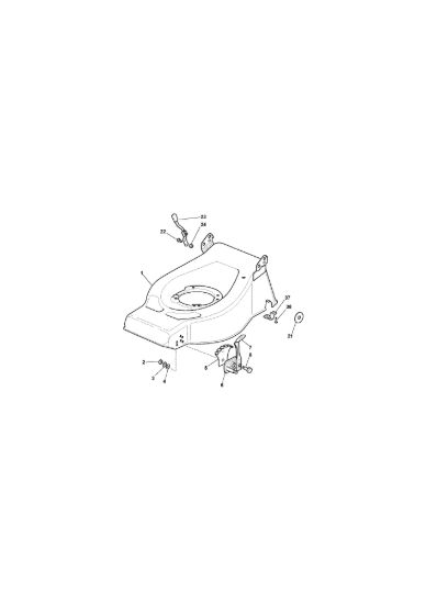 Picture of Chassis E Regolazione Altezza di Taglio