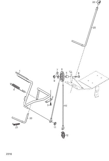 Picture of Mower deck lift