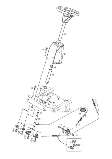 Picture of Steering 2WD