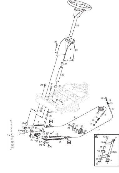 Picture of Steering 4WD