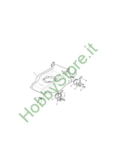 Picture of Chassis E Regolazione Altezza di Taglio