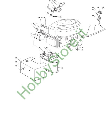 Picture of Motore - B&S 15,5-16,5-18,5 Hp