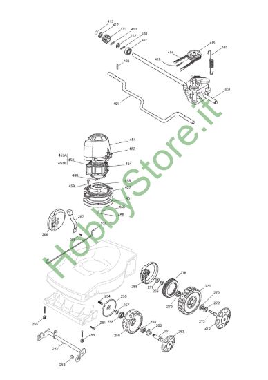 Picture of Wheel Suspension Motor Trasmissione