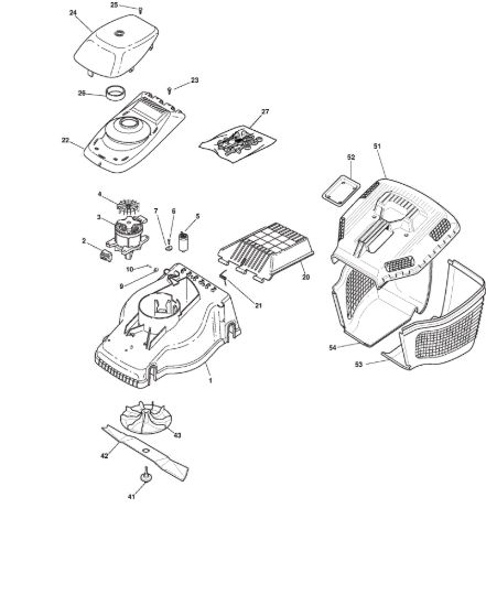 Picture of Chassis E Regolazione Altezza di Taglio
