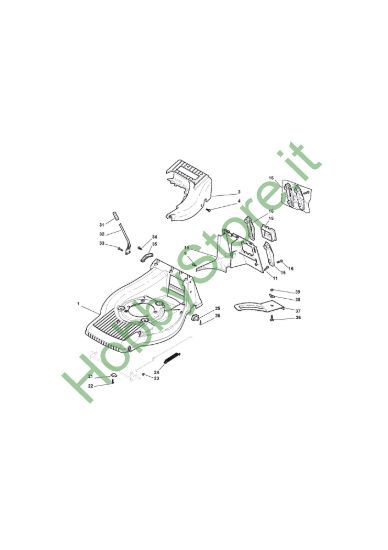 Picture of Chassis E Regolazione Altezza di Taglio