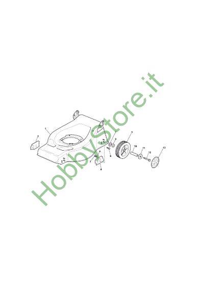 Picture of Chassis, Regolazione Altezza e Coprimozzi