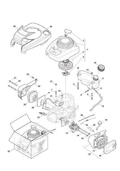 Picture of Motore - Carburatore, Serbatoio
