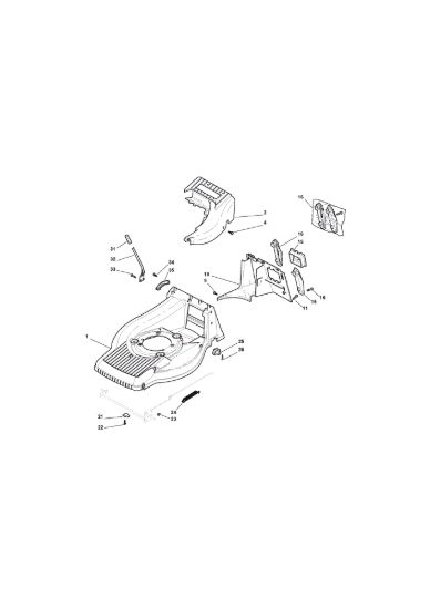 Picture of Chassis E Regolazione Altezza di Taglio
