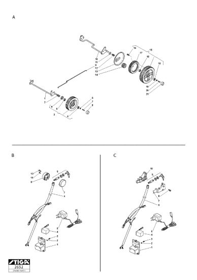 Picture of Wheel Suspension (Aluminium Wheels) Electric Starter