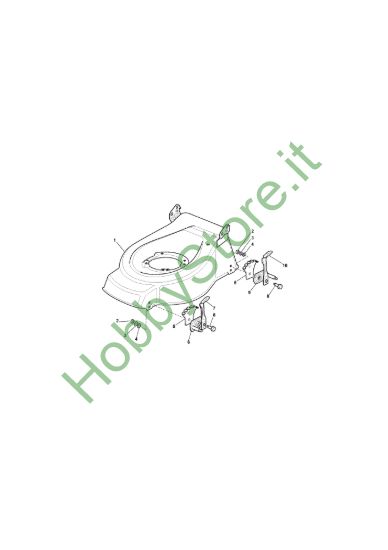 Picture of Chassis E Regolazione Altezza di Taglio