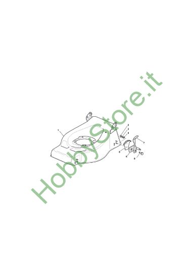 Picture of Chassis E Regolazione Altezza di Taglio