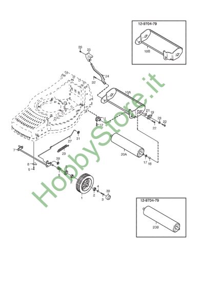 Picture of Regolazione Ruote (Alluminio)