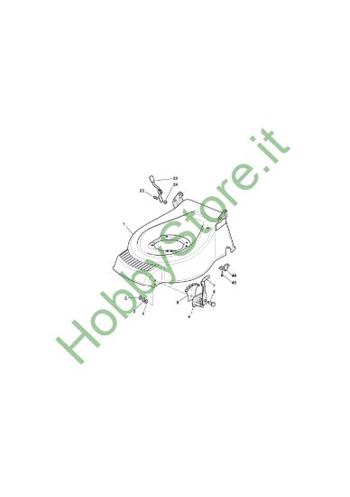 Picture of Chassis E Regolazione Altezza di Taglio