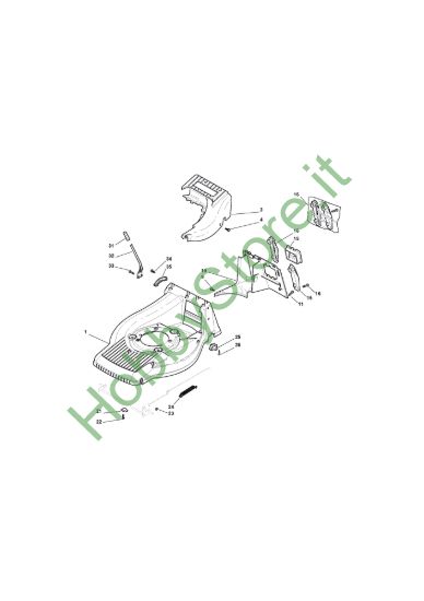 Picture of Chassis E Regolazione Altezza di Taglio