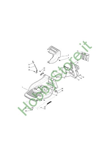 Picture of Chassis E Regolazione Altezza di Taglio