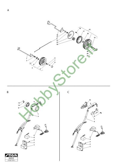 Picture of Wheel Suspension (Aluminium Wheels) Electric Starter