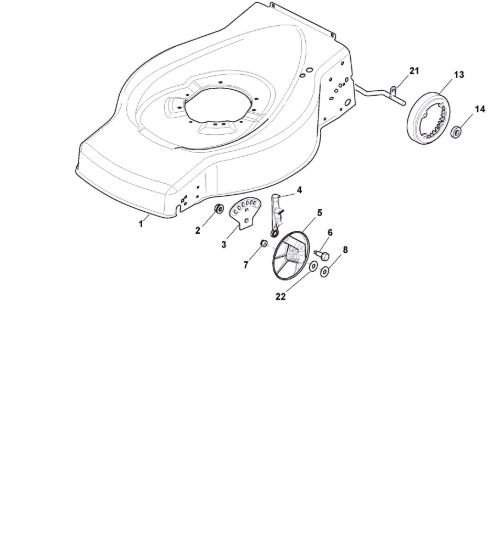 Picture of Chassis E Regolazione Altezza di Taglio