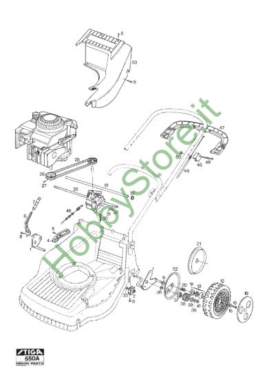 Picture of Transmission Rear Wheel Suspension