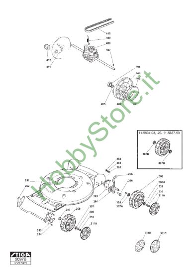 Picture of Transmission Wheel Suspension