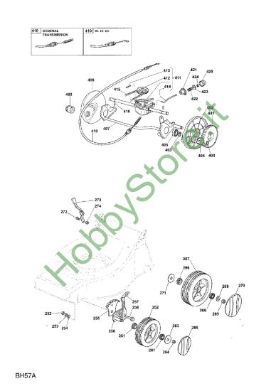 Picture of Transmission Wheel Suspension