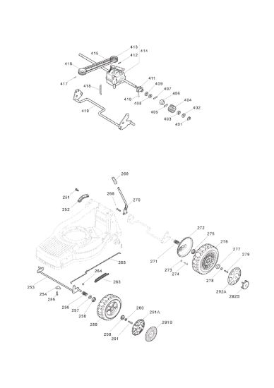 Picture of Transmission Wheel Suspension