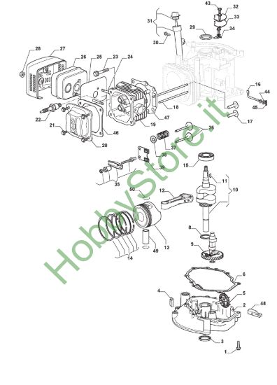 Picture of Motore - Pistone, Albero Motore
