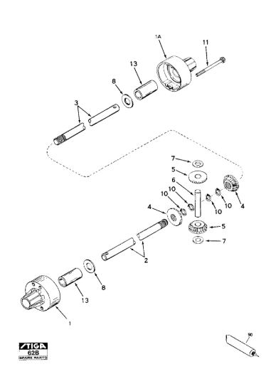 Picture of Tecumseh Peerless Differential 100-019B