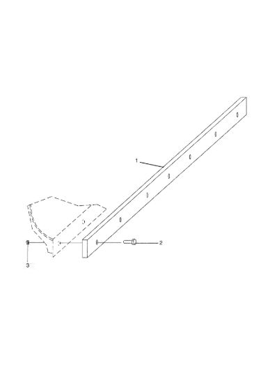 Picture of Steel scraper blade 120 cm