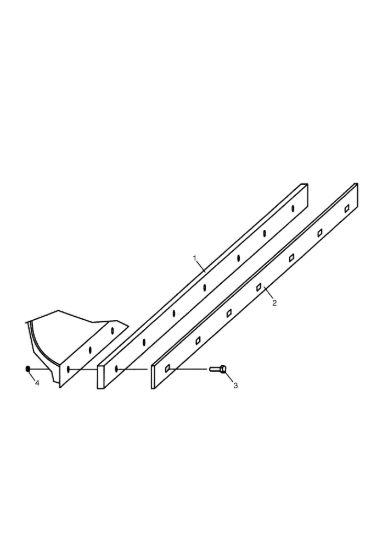 Picture of Rubber scraper blade 120 cm
