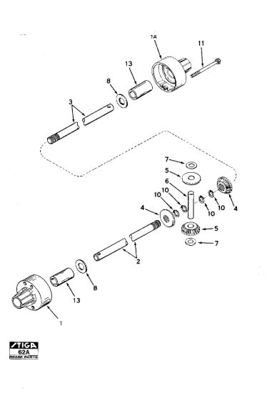 Picture of Tecumseh Peerless Differential 100-010A, 100-019A 100-023A