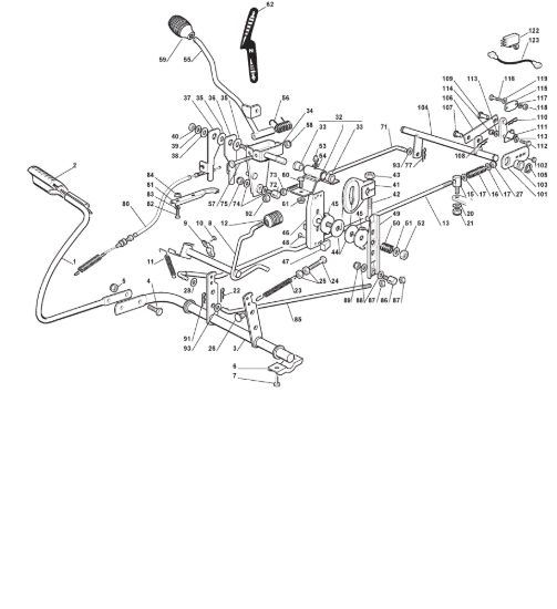 Picture of Comando Freno E Comando Cambio
