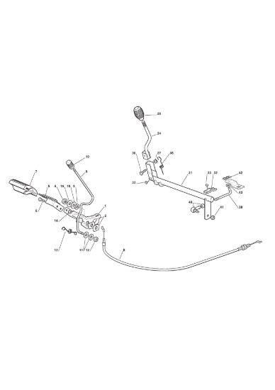 Picture of Brake Control Gear Shifter Control