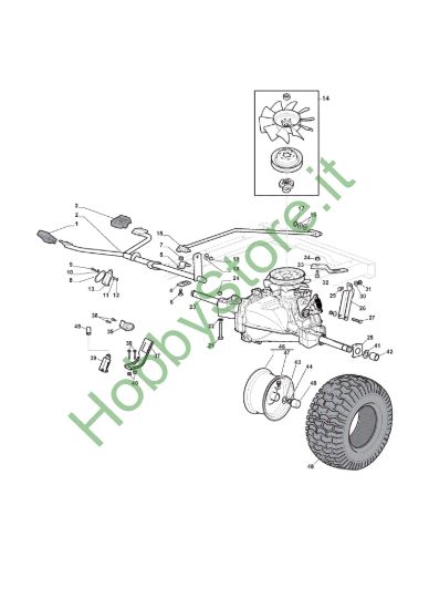 Picture of Trasmissione Idrostatica - Hydrogear