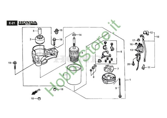 Picture of Motorino Avviamento