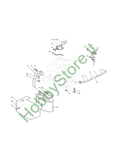 Picture of Motore - B&S 11,5-12,5-13,5 Hp
