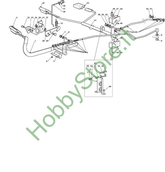 Picture of Comando Freno E Comando Cambio - Tuff Torq