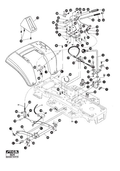Picture of Mower Deck Suspension