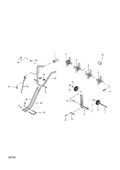Picture of Mini Tiller Handle Rotors