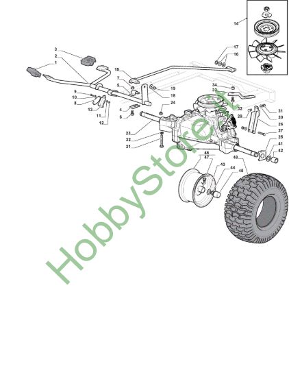 Picture of Trasmissione Idrostatica - Hydrogear